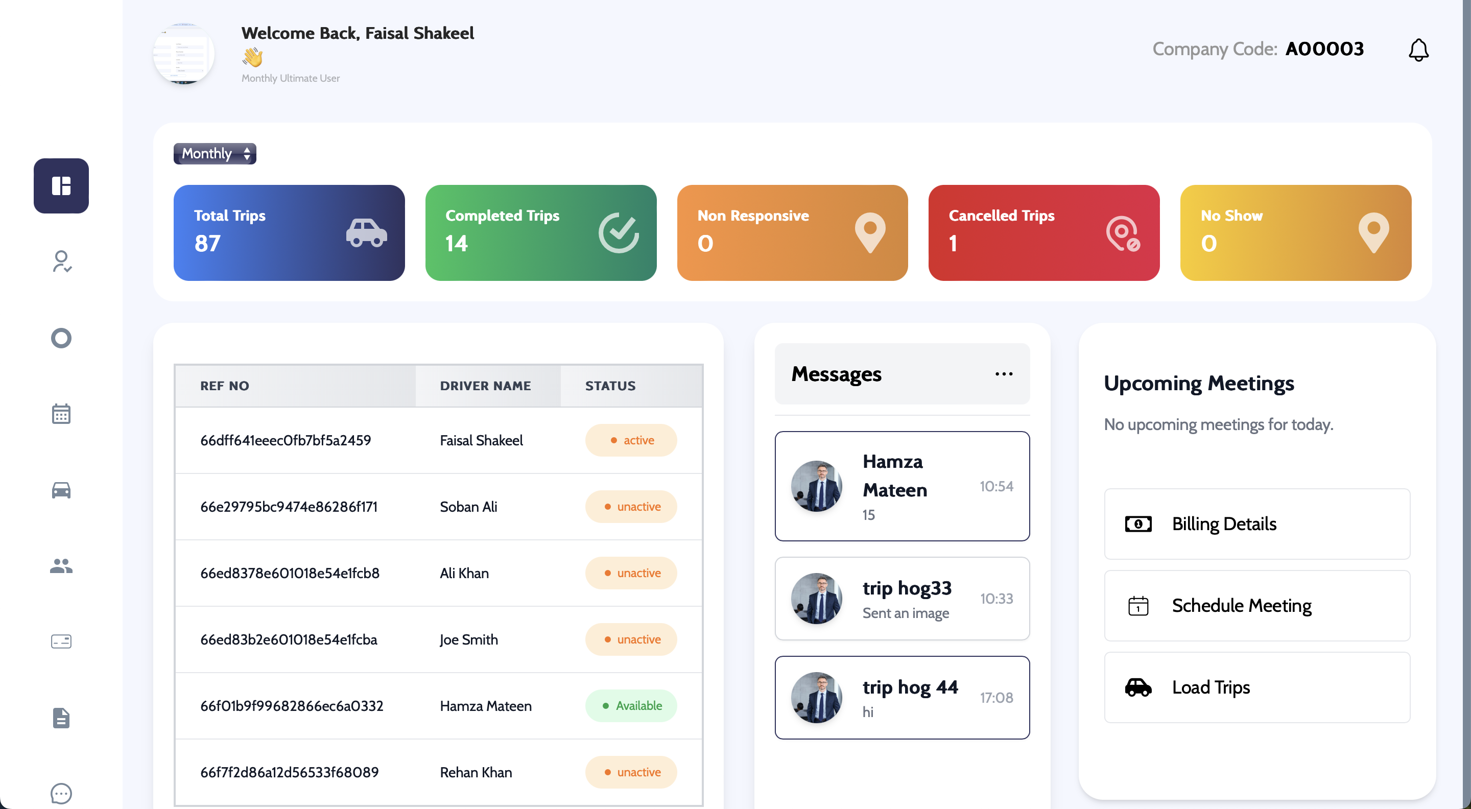 Triphog – ride service platform designed to assist with appointments